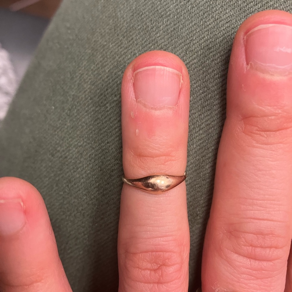 Rose Gold 14k Midi or pinky ring